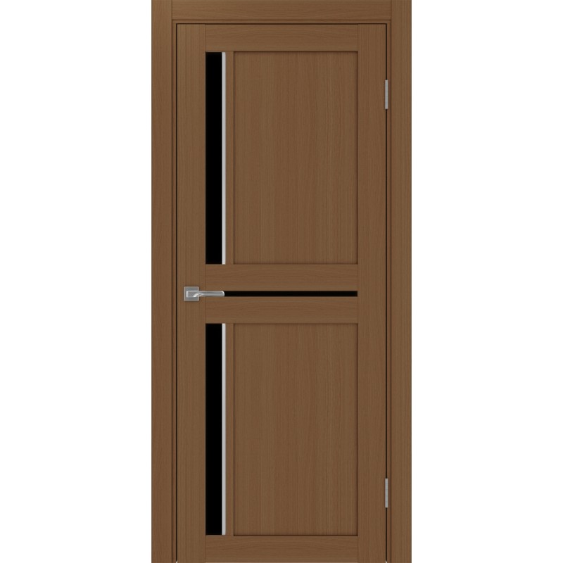 Межкомнатная дверь Турин 523.221 АПП молдинг SC, цвет орех NL, заполнение LACчерный, размер 200*80 см.