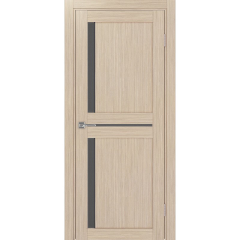 Межкомнатная дверь Турин 523.221 АПС молдинг SB, цвет дуб беленый FL, заполнение Графит матовое, размер 200*80 см.