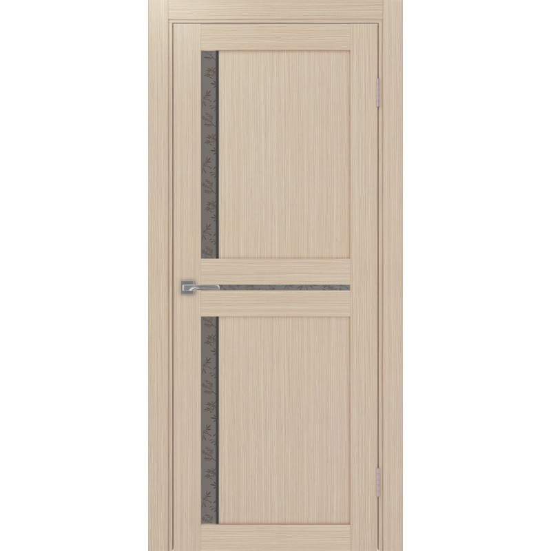 Межкомнатная дверь Турин 523.221 АПС молдинг SB, цвет дуб беленый FL, заполнение Дали бронзовое, размер 200*80 см.