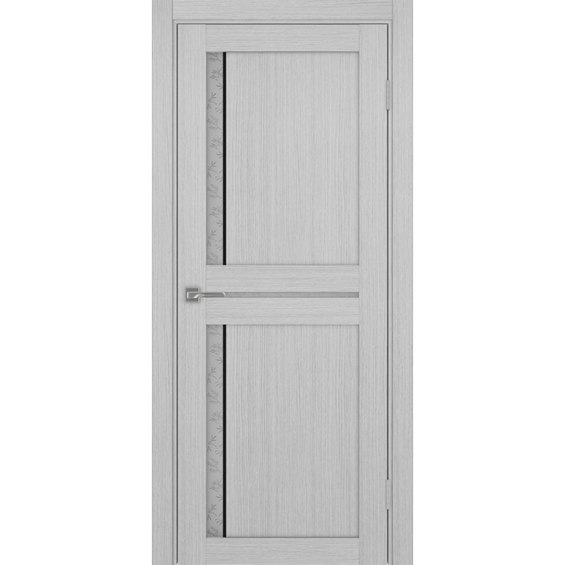 Межкомнатная дверь Турин 523.221 АПС молдинг SB, цвет дуб серый FL, заполнение Дали бесцветное, размер 200*80 см.