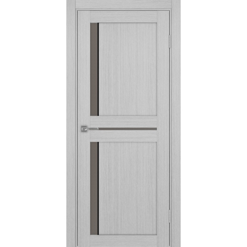 Межкомнатная дверь Турин 523.221 АПС молдинг SB, цвет дуб серый FL, заполнение Пунта бронзовое, размер 200*80 см.