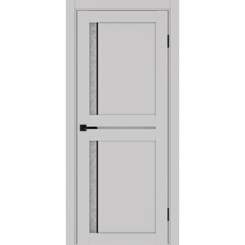 Межкомнатная дверь Турин 523.221 АПС молдинг SB, цвет пепельный, заполнение Дали бесцветное, размер 200*80 см.