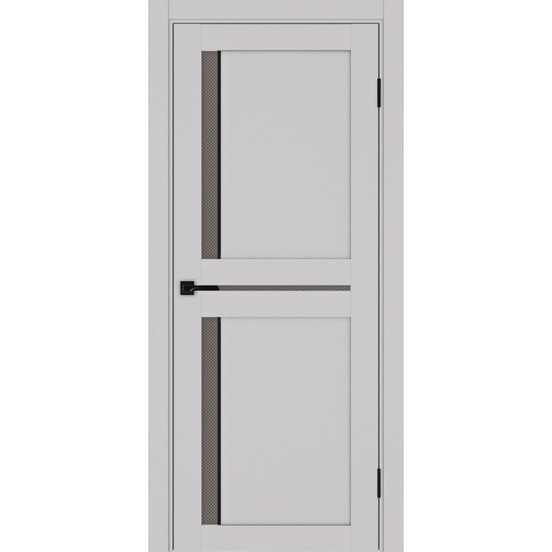 Межкомнатная дверь Турин 523.221 АПС молдинг SB, цвет пепельный, заполнение Пунта бронзовое, размер 200*80 см.