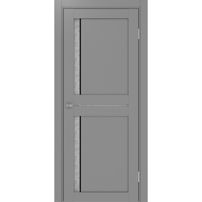 Межкомнатная дверь Турин 523.221 АПС молдинг SB, цвет серый, заполнение Дали бесцветное, размер 200*80 см.