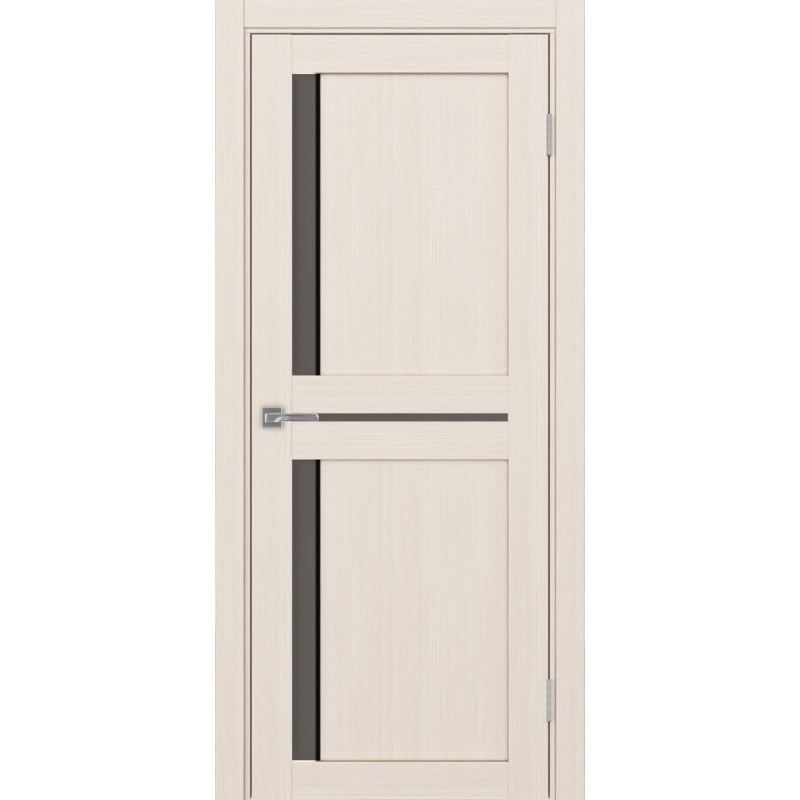 Межкомнатная дверь Турин 523.221 АПС молдинг SB, цвет ясень перламутровый, заполнение Бронза матовое, размер 200*80 см.