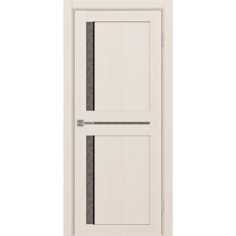 Межкомнатная дверь Турин 523.221 АПС молдинг SB, цвет ясень перламутровый, заполнение Дали бронзовое, размер 200*80 см.