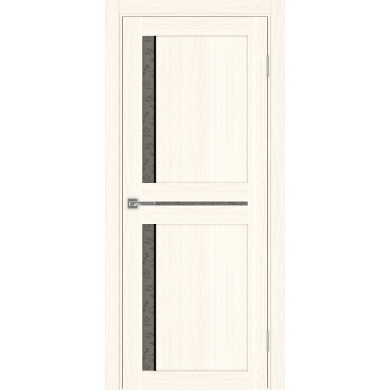 Межкомнатная дверь Турин 523.221 АПС молдинг SB, цвет ясень светлый, заполнение Дали бронзовое, размер 200*80 см.