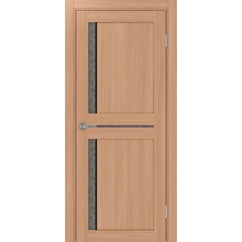 Межкомнатная дверь Турин 523.221 АПС молдинг SB, цвет ясень тёмный, заполнение Дали бронзовое, размер 200*80 см.