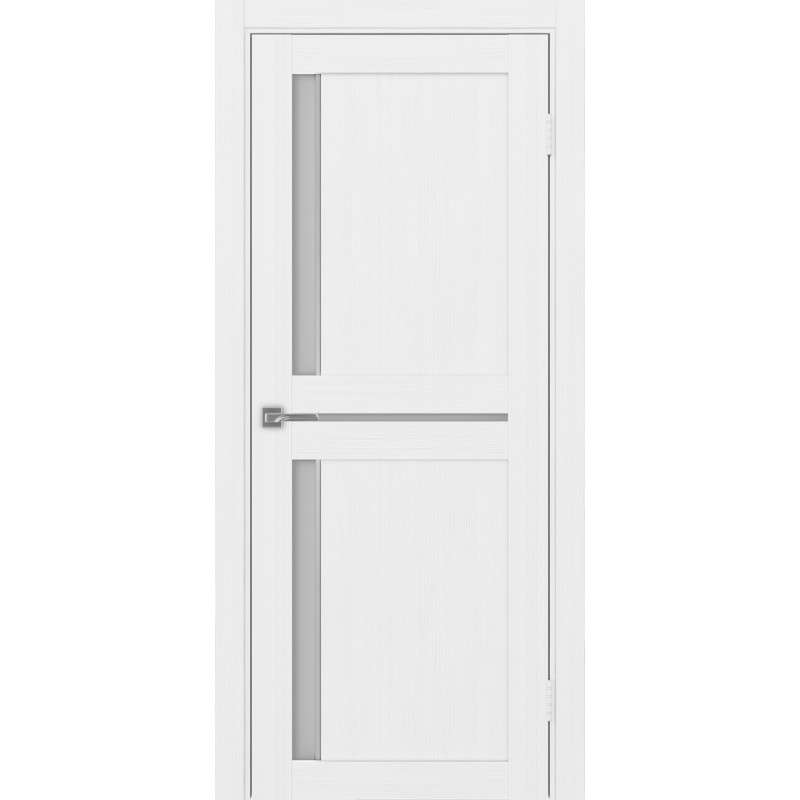 Межкомнатная дверь Турин 523.221 АПС молдинг SC, цвет белый лёд, заполнение Мателюкс, размер 200*80 см.