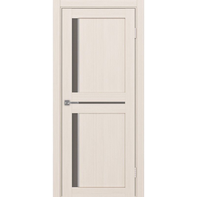 Межкомнатная дверь Турин 523.221 АПС молдинг SC, цвет ясень перламутровый, заполнение Пунта бронзовое, размер 200*80 см.