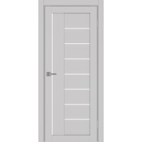 Турин 524.21, цвет Пепельный стекло LACбелый, размер 80*200 см.