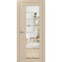 Турин 524.22 АСС молдинг SC, цвет дуб беленый FL, заполнение Зеркало/Зеркало, размер 200*80 см.