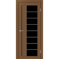 Турин 524.22 АСС молдинг SC, цвет орех NL, заполнение LACчерный, размер 200*80 см.