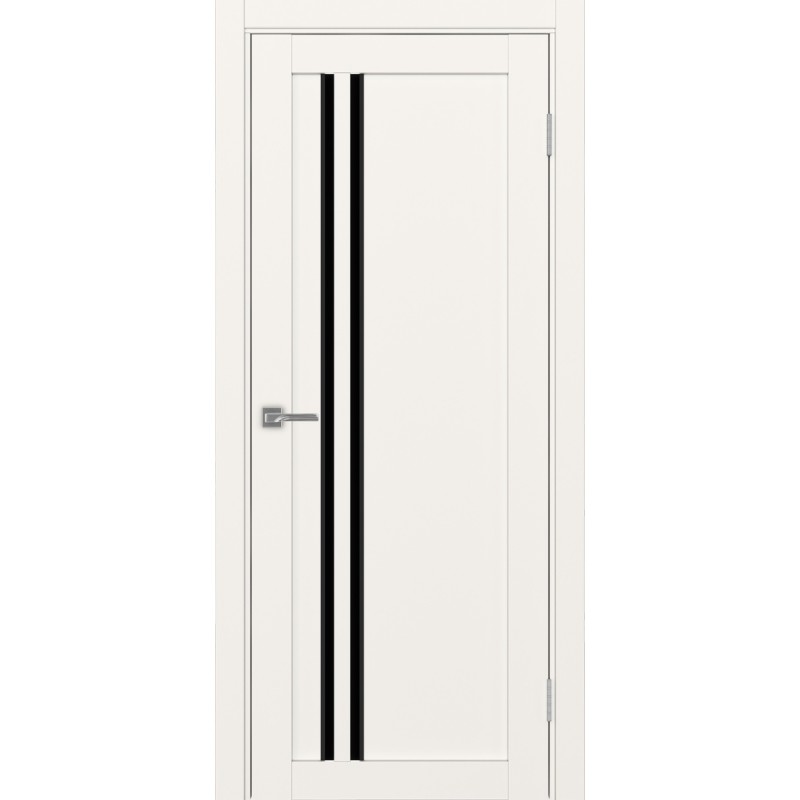 Межкомнатная дверь Турин 525.121 АПС молдинг SB, цвет, бежевый, заполнение LACчерный, размер 200*80 см.