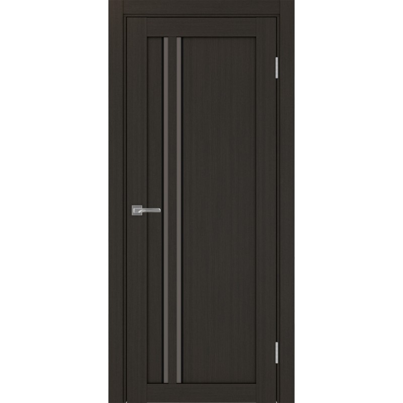 Межкомнатная дверь Турин 525.121 АПС молдинг SB, цвет венге FL, заполнение Бронза матовое, размер 200*80 см.