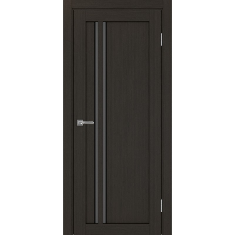 Межкомнатная дверь Турин 525.121 АПС молдинг SB, цвет венге FL, заполнение Графит матовое, размер 200*80 см.