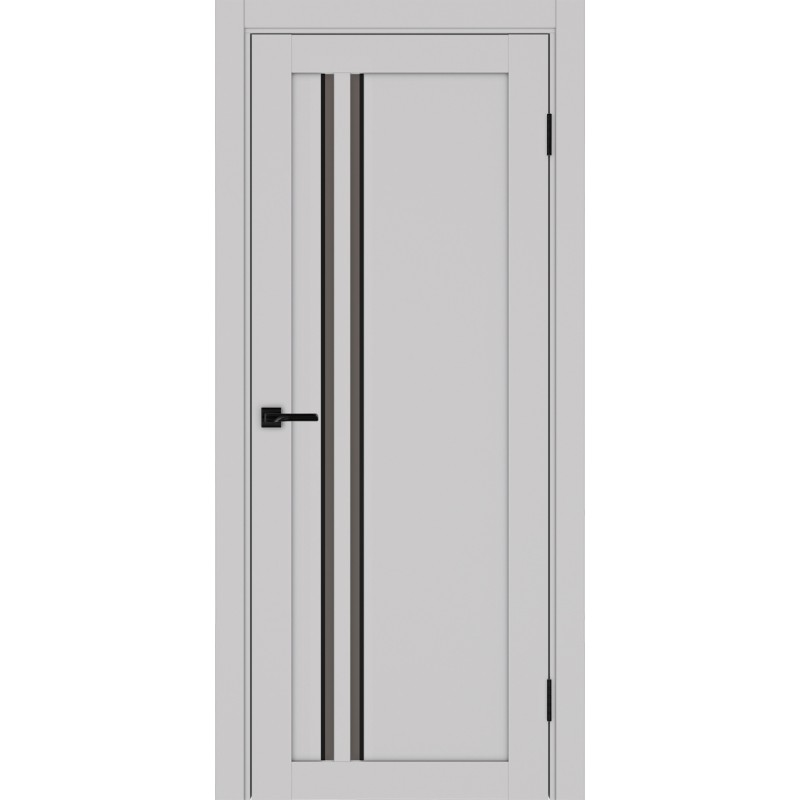 Межкомнатная дверь Турин 525.121 АПС молдинг SB, цвет пепельный, заполнение Бронза матовое, размер 200*80 см.