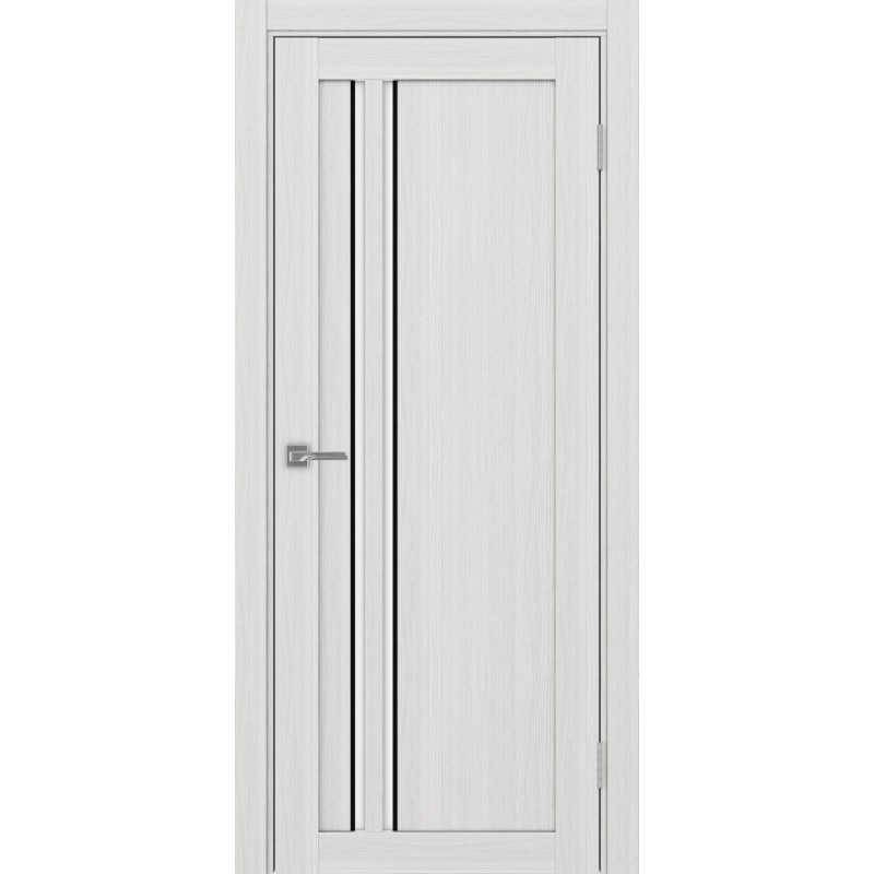 Межкомнатная дверь Турин 525.121 АПС молдинг SB, цвет ясень серебристый, заполнение LACбелый, размер 200*80 см.