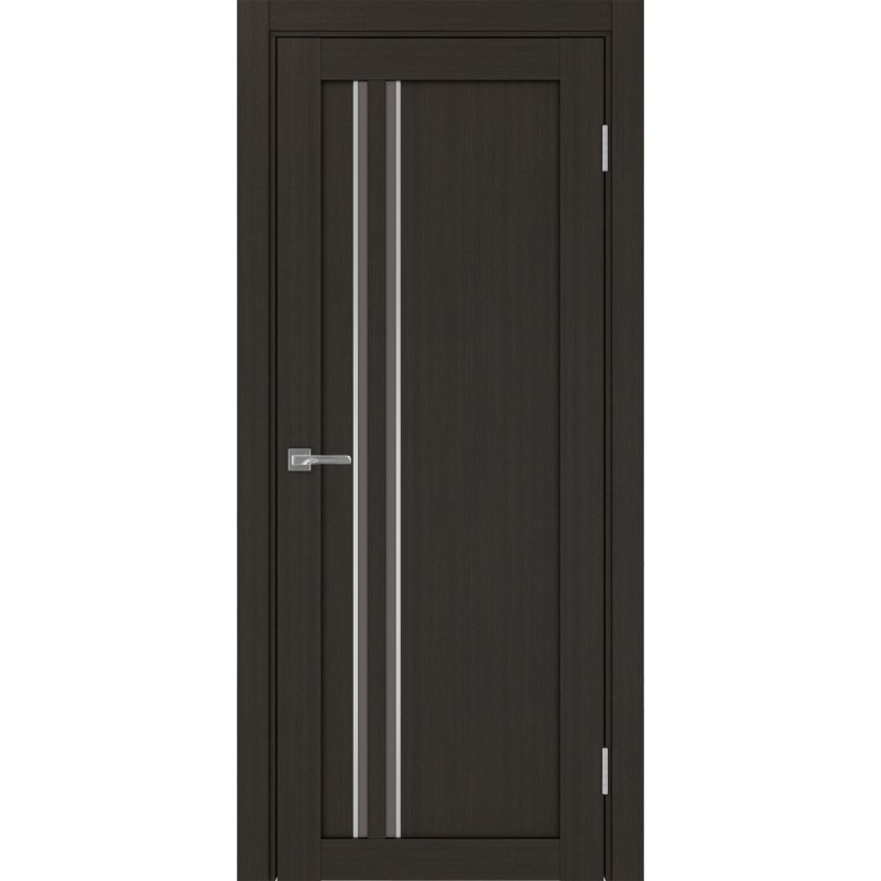 Межкомнатная дверь Турин 525.121 АПС молдинг SC, цвет венге FL, заполнение Бронза матовое, размер 200*80 см.