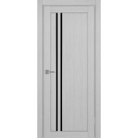 Турин 525.121 АПС молдинг SC, цвет дуб серый FL, заполнение LACчерный, размер 200*80 см.