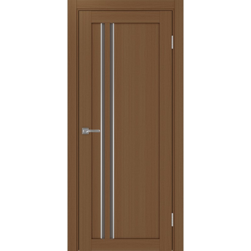 Межкомнатная дверь Турин 525.121 АПС молдинг SC, цвет орех NL, заполнение Бронза матовое, размер 200*80 см.