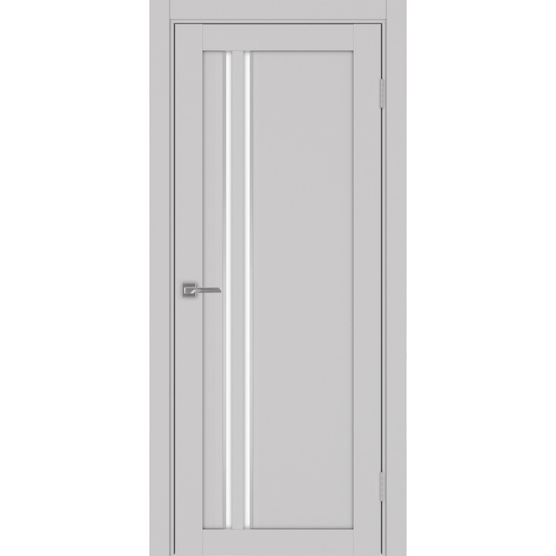 Межкомнатная дверь Турин 525.121 АПС молдинг SC, цвет пепельный, заполнение LACбелый, размер 200*80 см.