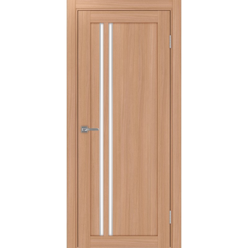 Межкомнатная дверь Турин 525.121 АПС молдинг SC, цвет ясень тёмный, заполнение LACбелый, размер 200*80 см.