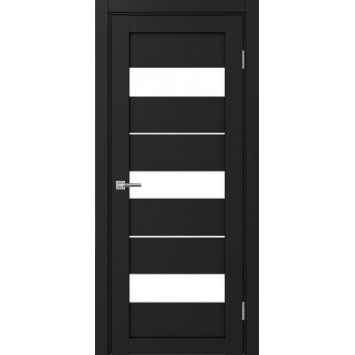 Турин 526.122, цвет Антрацит стекло LACбелый, размер 80*200 см.