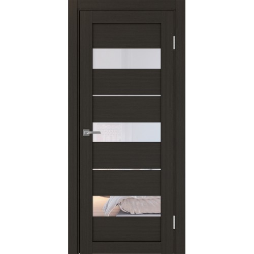 Турин 526.122, цвет Венге FL стекло Прозрачное, размер 80*200 см.