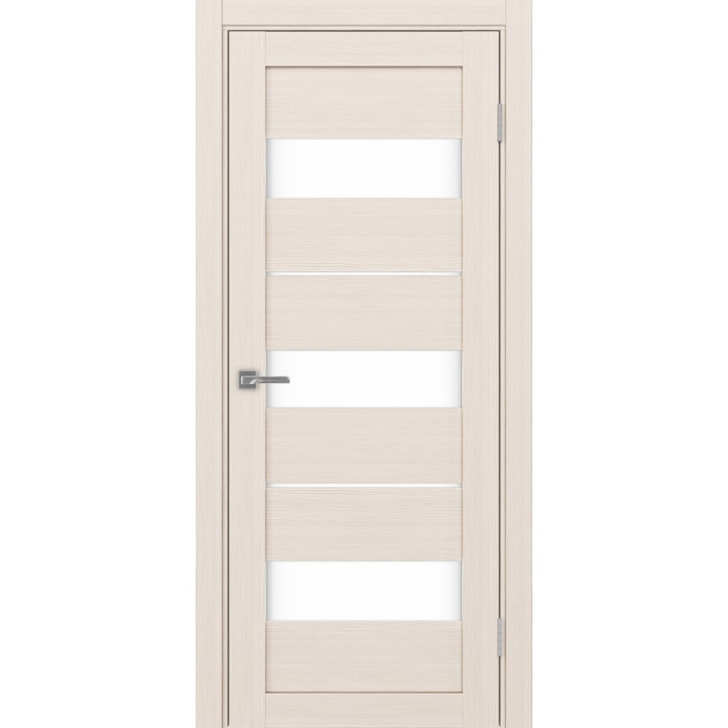 Межкомнатная дверь Турин 526.122, цвет ясень перламутровый, заполнение LACбелый, размер 200*80 см.