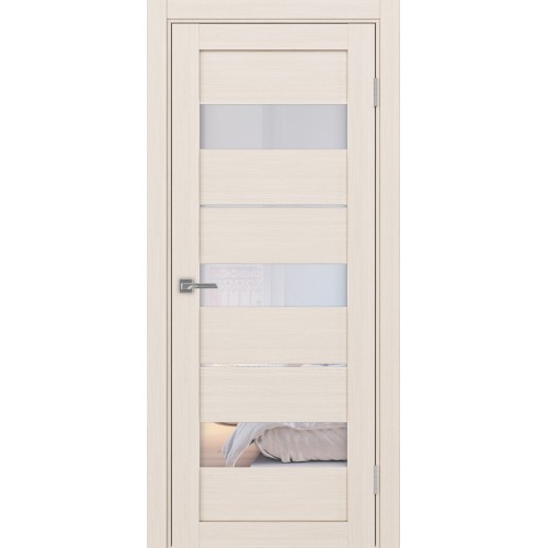 Турин 526.122, цвет Ясень перламутровый стекло Прозрачное, размер 80*200 см.