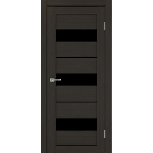 Турин 526.122 АПП молдинг SB, цвет венге FL, заполнение LACчерный, размер 200*80 см.