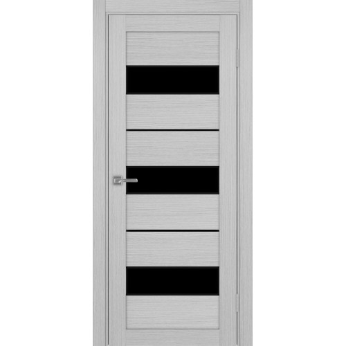 Турин 526.122 АПП молдинг SB, цвет дуб серый FL, заполнение LACчерный, размер 200*80 см.