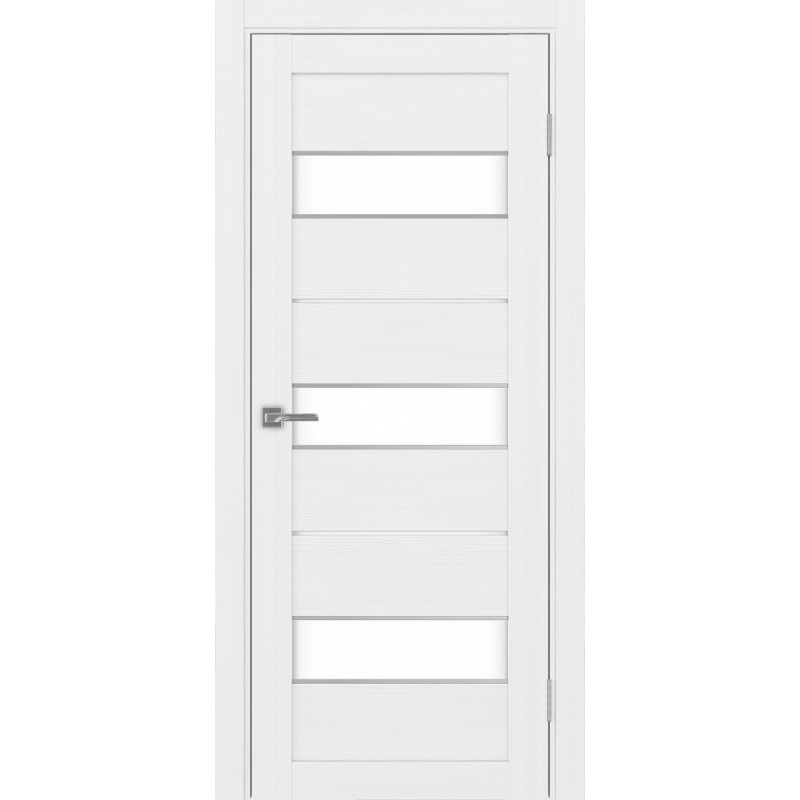 Межкомнатная дверь Турин 526.122 АПП молдинг SC, цвет белый лёд, заполнение LACбелый, размер 200*80 см.