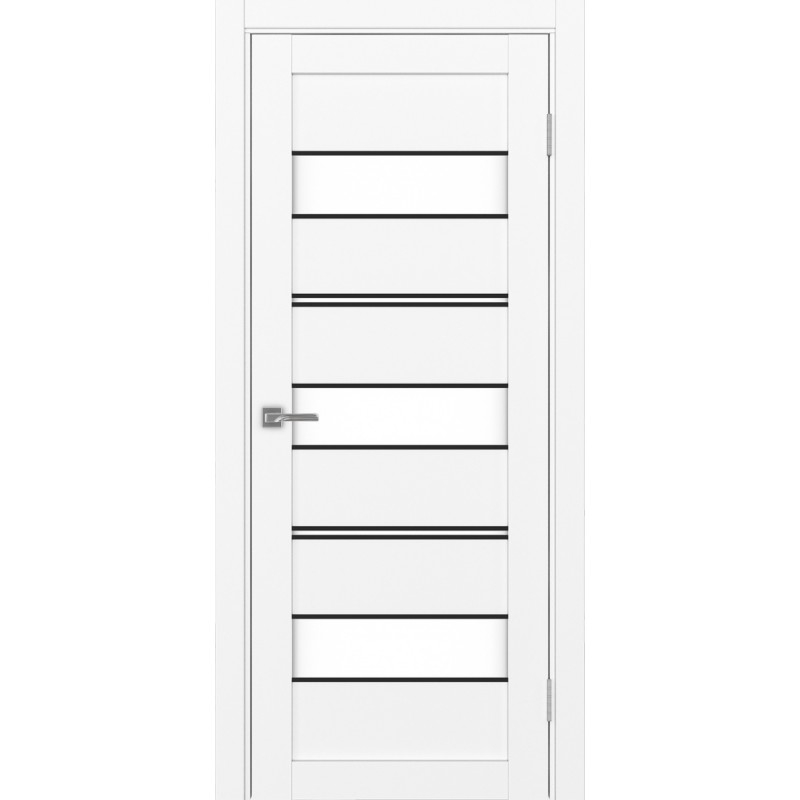 Межкомнатная дверь Турин 526.122 АППmax молдинг SB, цвет белый снежный, заполнение LACбелый, размер 200*80 см.