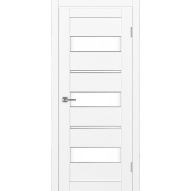 Межкомнатная дверь Турин 526.122 АППmax молдинг SC, цвет белый снежный, заполнение LACбелый, размер 200*80 см.