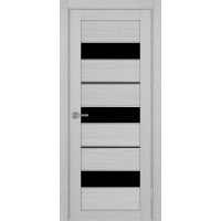 Турин 526.122 АППmax молдинг SC, цвет дуб серый FL, заполнение LACчерный, размер 200*80 см.