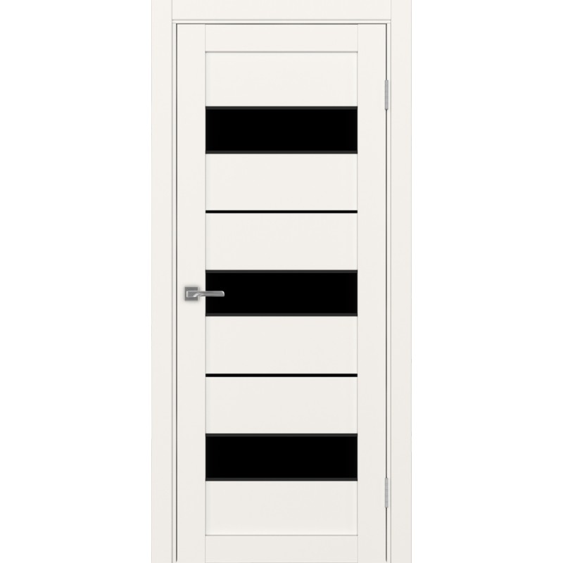 Межкомнатная дверь Турин 526.122 АПС молдинг SB, цвет, бежевый, заполнение LACчерный, размер 200*80 см.