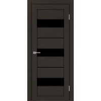 Турин 526.122 АПС молдинг SB, цвет венге FL, заполнение LACчерный, размер 200*80 см.