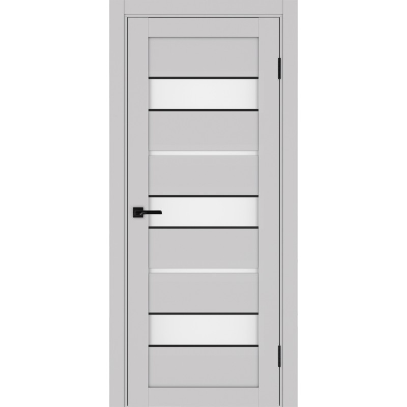 Межкомнатная дверь Турин 526.122 АПС молдинг SB, цвет пепельный, заполнение Мателюкс, размер 200*80 см.