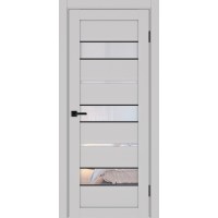 Турин 526.122 АПС молдинг SB, цвет пепельный, заполнение Прозрачное, размер 200*80 см.