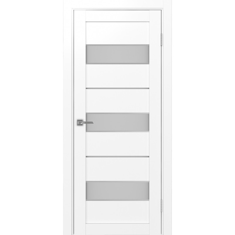 Межкомнатная дверь Турин 526.122 АПС молдинг SC, цвет белый снежный, заполнение Мателюкс, размер 200*80 см.