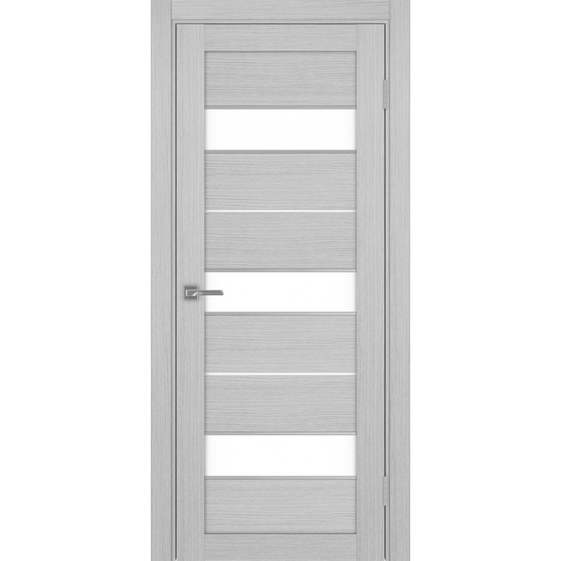 Межкомнатная дверь Турин 526.122 АПС молдинг SC, цвет дуб серый FL, заполнение LACбелый, размер 200*80 см.