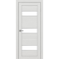 Турин 526.122 АПС молдинг SC, цвет ясень серебристый, заполнение LACбелый, размер 200*80 см.