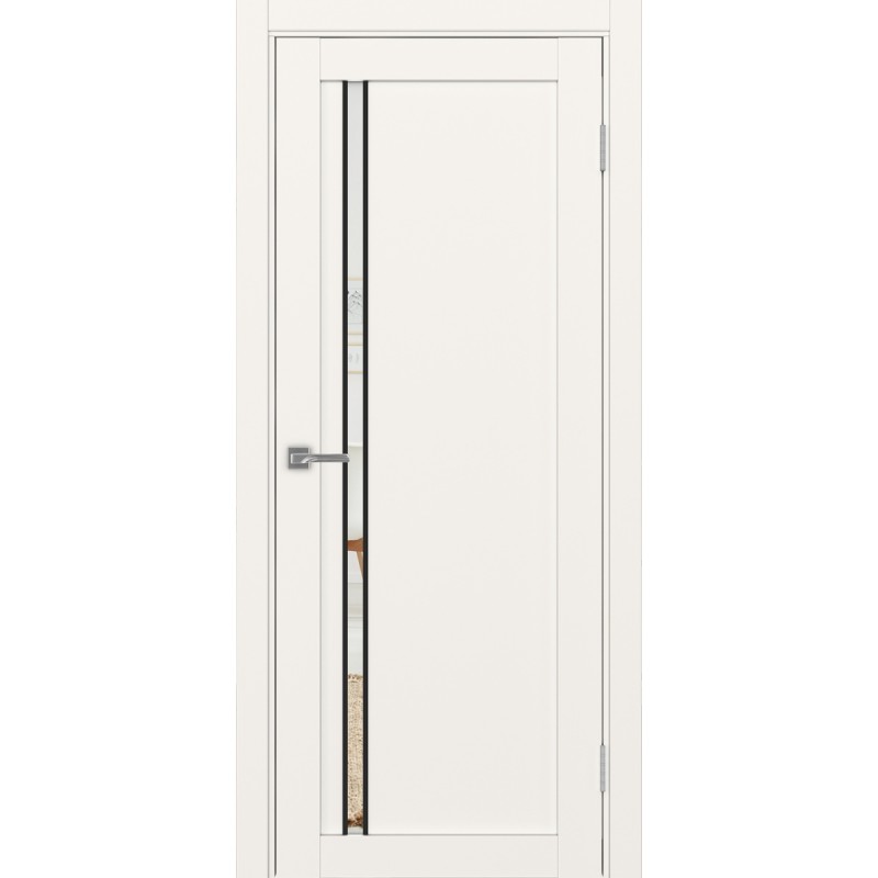 Межкомнатная дверь Турин 527.121 АПС молдинг SB, цвет, бежевый, заполнение Зеркало, размер 200*80 см.