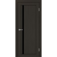 Турин 527.121 АПС молдинг SB, цвет венге FL, заполнение LACчерный, размер 200*80 см.