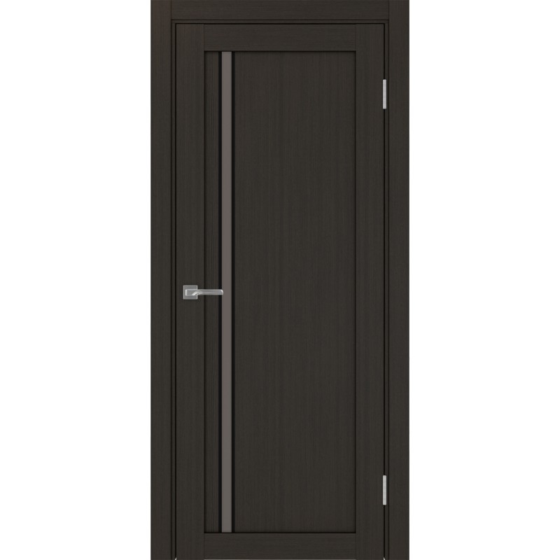 Межкомнатная дверь Турин 527.121 АПС молдинг SB, цвет венге FL, заполнение Бронза матовое, размер 200*80 см.