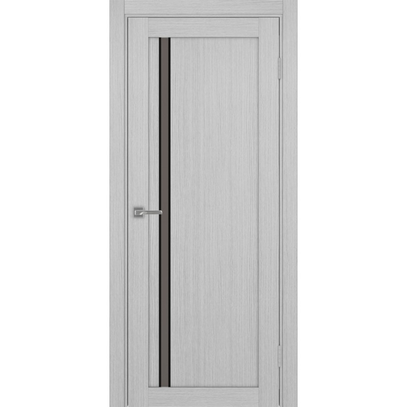 Межкомнатная дверь Турин 527.121 АПС молдинг SB, цвет дуб серый FL, заполнение Графит матовое, размер 200*80 см.