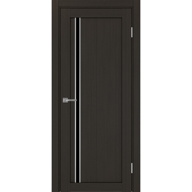 Межкомнатная дверь Турин 527.121 АПС молдинг SC, цвет венге FL, заполнение LACчерный, размер 200*80 см.