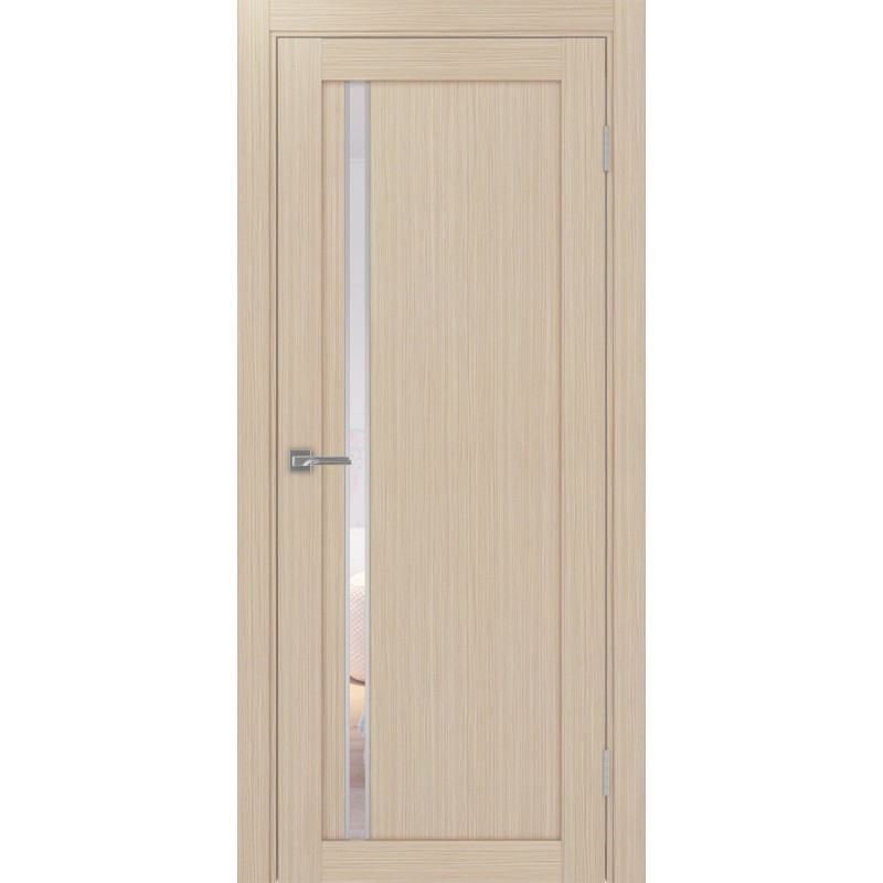 Межкомнатная дверь Турин 527.121 АПС молдинг SC, цвет дуб беленый FL, заполнение Прозрачное, размер 200*80 см.